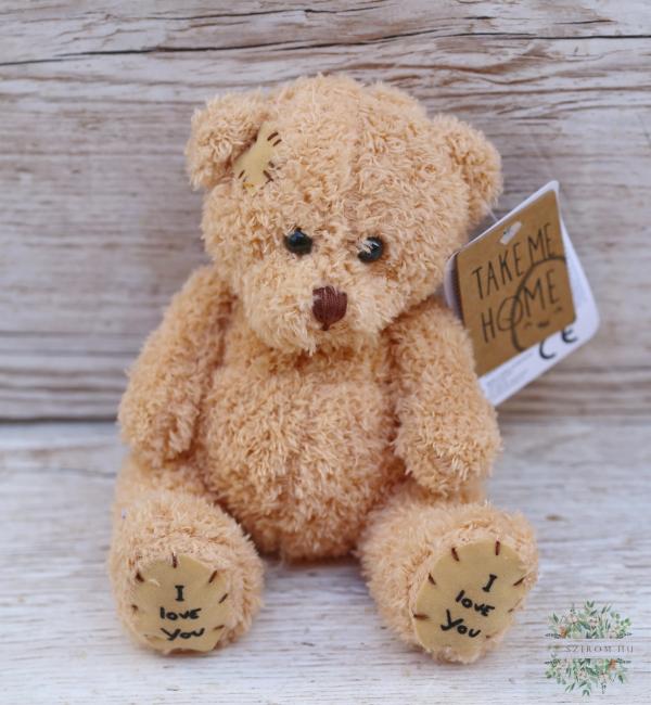 brauner, gefleckter Plüschteddybär (15 cm)