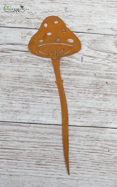 rostiger Metallpilz (22 cm)