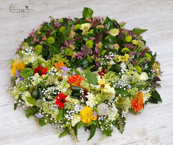 Kranz mit sommer blumen 60cm