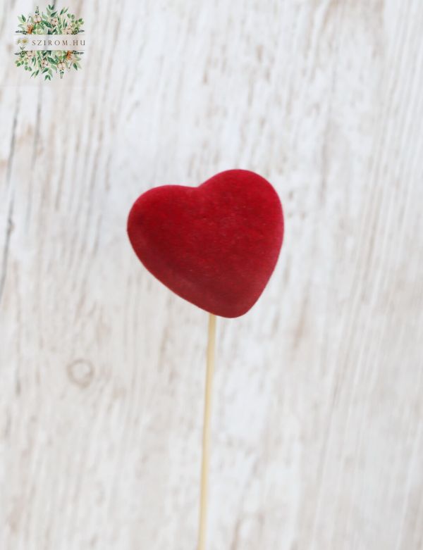 Heart on stick