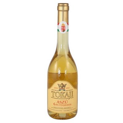 a bottle of Tokaji aszú wine, sweet 0,5l (Grand Tokaj)