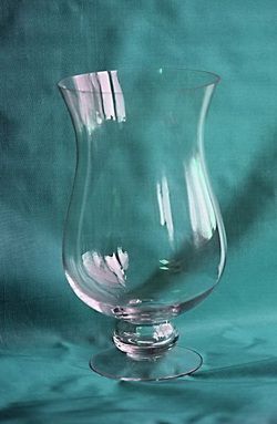 nagy, kehely formájú váza (33x17cm)