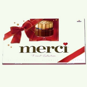 flower delivery Budapest - big Merci (400g)