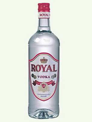 flower delivery Budapest - Royal vodka 1l