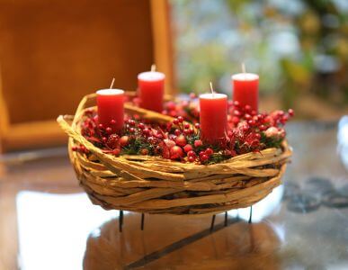 adventi koszorú