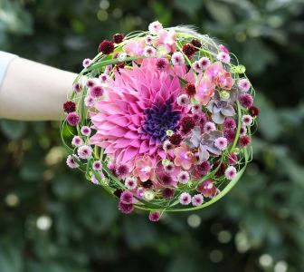 krizantém (krizi) csokor