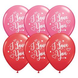 Blumenlieferung nach Budapest - Ich liebe dich Ballon (1 st)