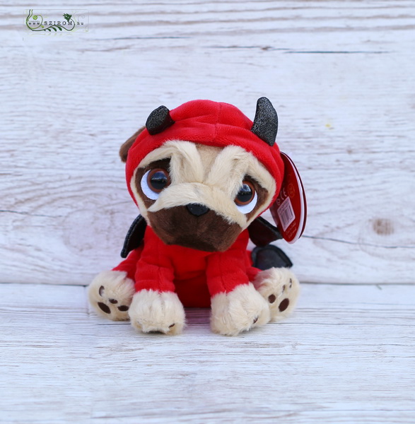 flower delivery Budapest - Devil Pug Dog 14cm