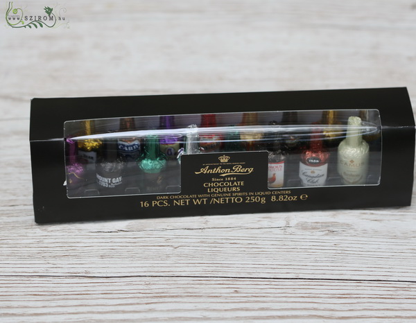 flower delivery Budapest - Anthon Berg Liquor chocolate selection 250g (16 flavor)