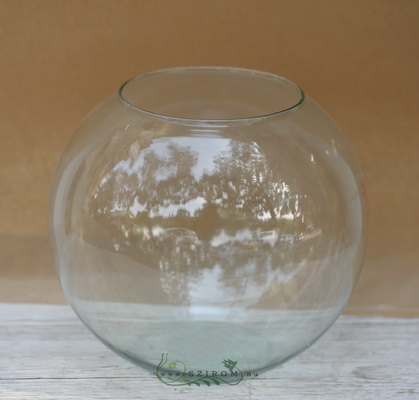 Blumenlieferung nach Budapest - grosse Glaskugel (25 cm)