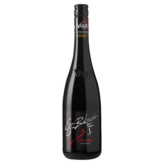 Blumenlieferung nach Budapest - Varga Eger Stierblut trockener Rotwein 0,75l