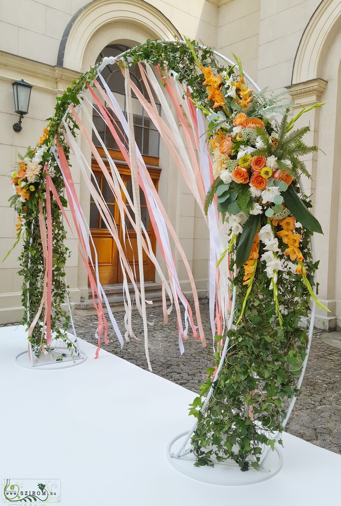 Blumenlieferung nach Budapest - Festsaaldekoration