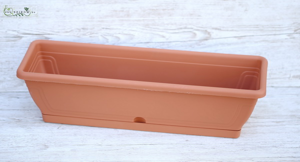 flower delivery Budapest - balcony box (60cm x 19,5cm)