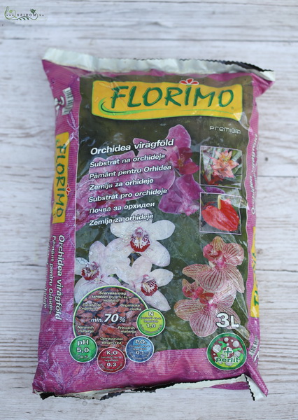 flower delivery Budapest - Florimo Orchid flower soil 3l