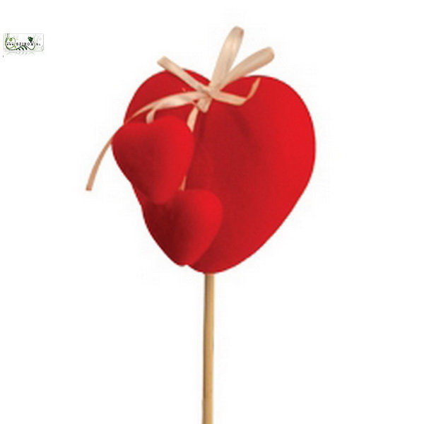 flower delivery Budapest - heart figure on stick