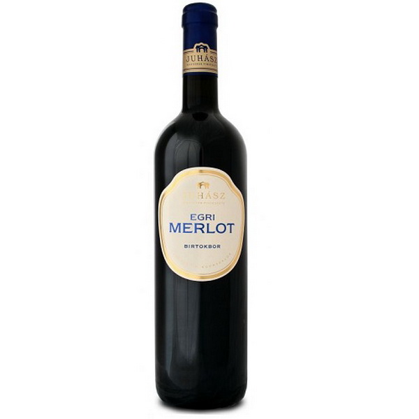 Blumenlieferung nach Budapest - Juhász egri Merlot 0,75l