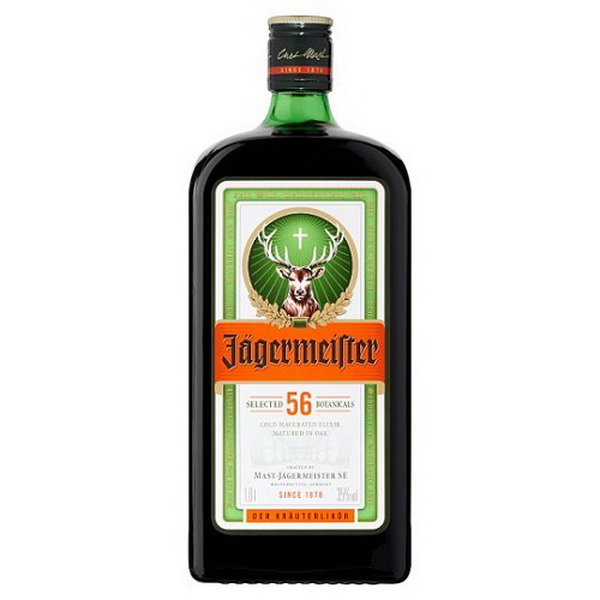 Blumenlieferung nach Budapest - Jagermeister 1 L 35%