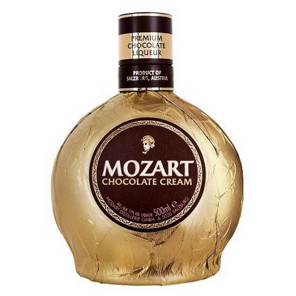 Virágküldés Budapest - Mozart Gold Chocolate likőr 0,5 l 