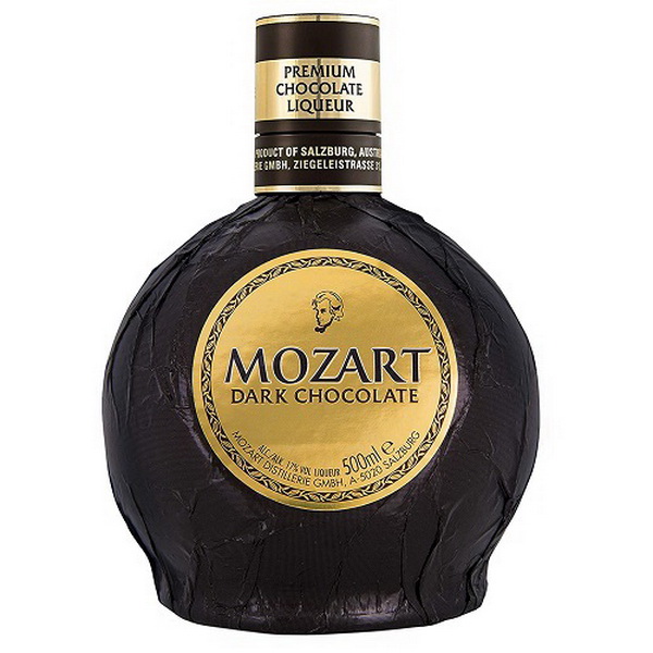 Virágküldés Budapest - Mozart DARK Chocolate likőr 0,5 l 