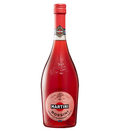 Blumenlieferung nach Budapest - Martini Rossini Prosecco 0,75 l Erdbeere 