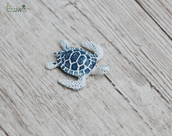 Blumenlieferung nach Budapest - Kleine Schildkrötenfigur (5 cm)