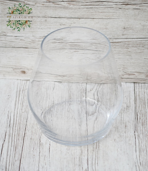 Blumenlieferung nach Budapest - Breite Vase , 25cm