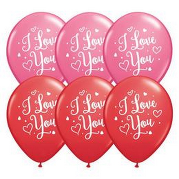 Blumenlieferung nach Budapest - Ballon am Stiel, 1 stück, Liebe