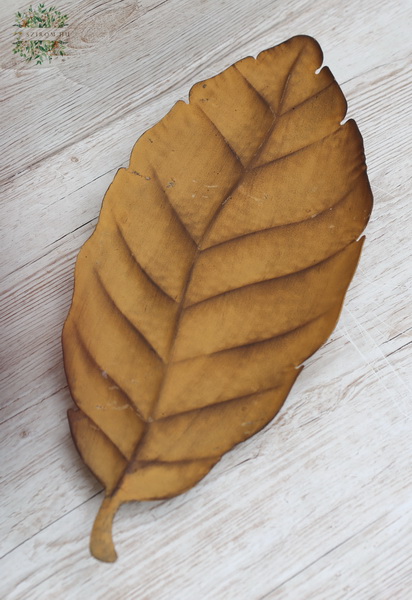 flower delivery Budapest - rusty leaf bowl 50 cm 