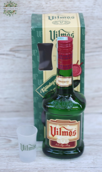 Blumenlieferung nach Budapest - Vilmos mit Becher (0,5l)