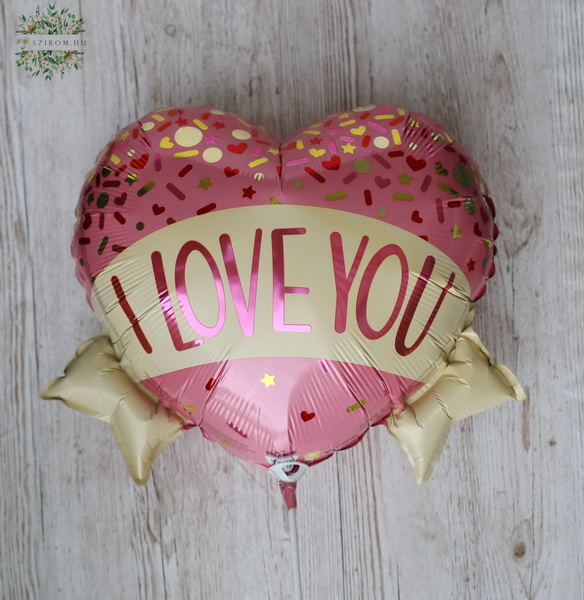 flower delivery Budapest - Heart balloon 44cm