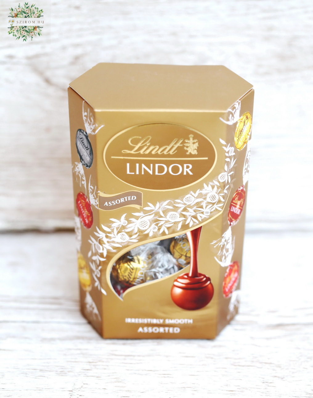 Virágküldés Budapest - Lindt Lindor Assorted tejcsokoládé golyók