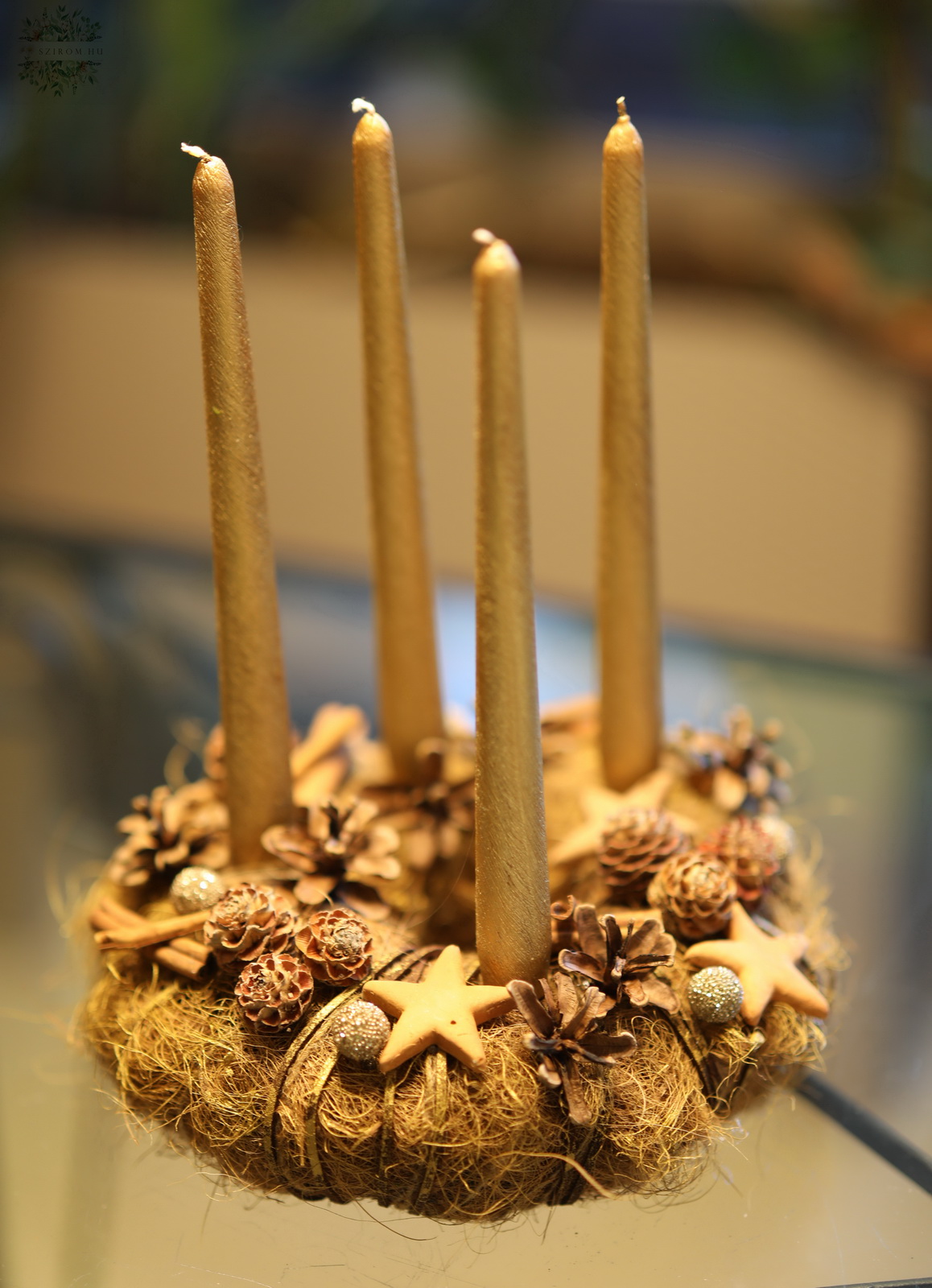 flower delivery Budapest - Advent wreath