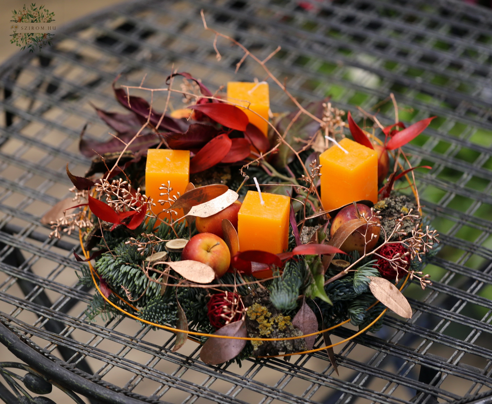 flower delivery Budapest - Advent wreath