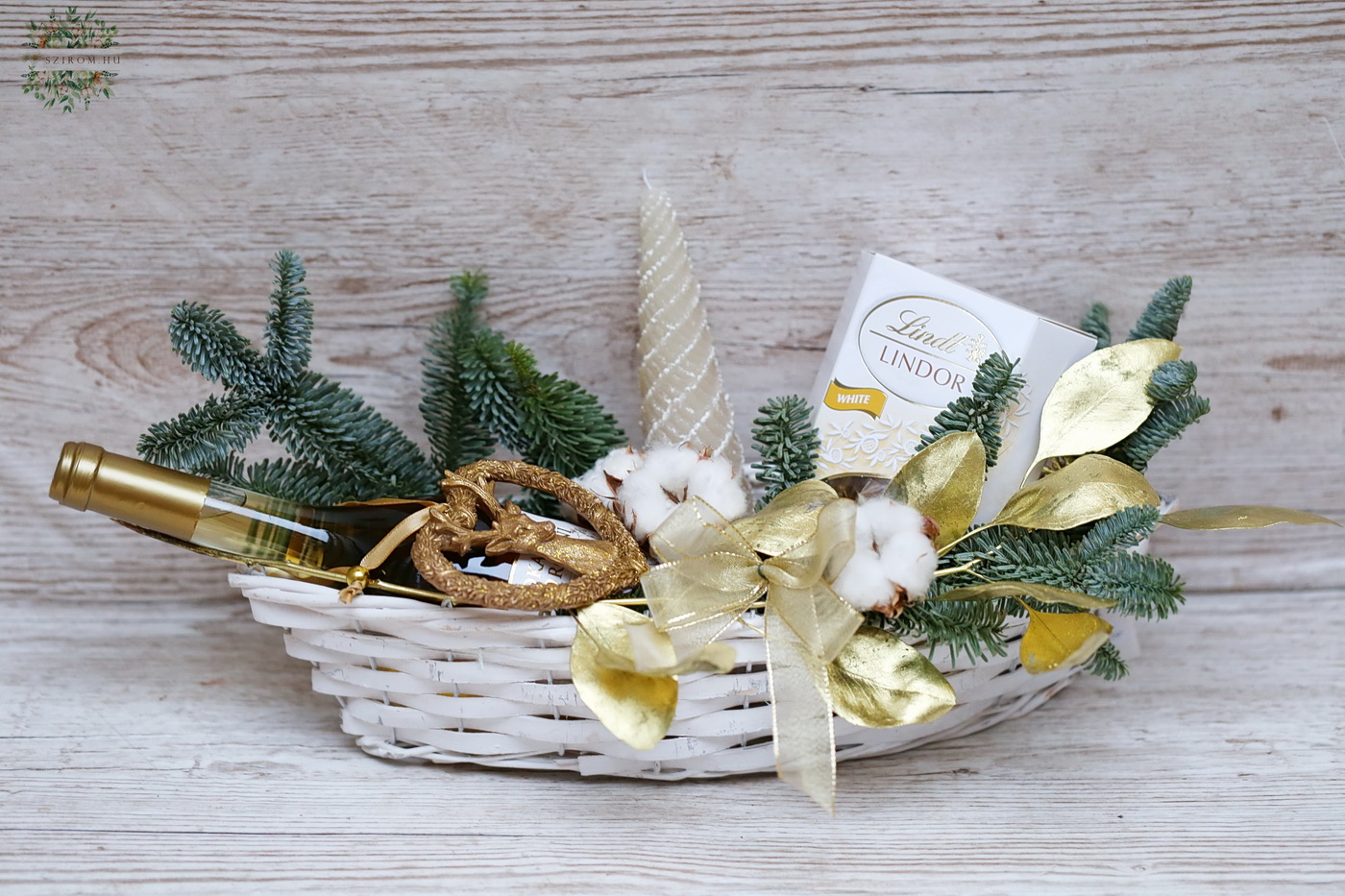 flower delivery Budapest - Christmas gift basket