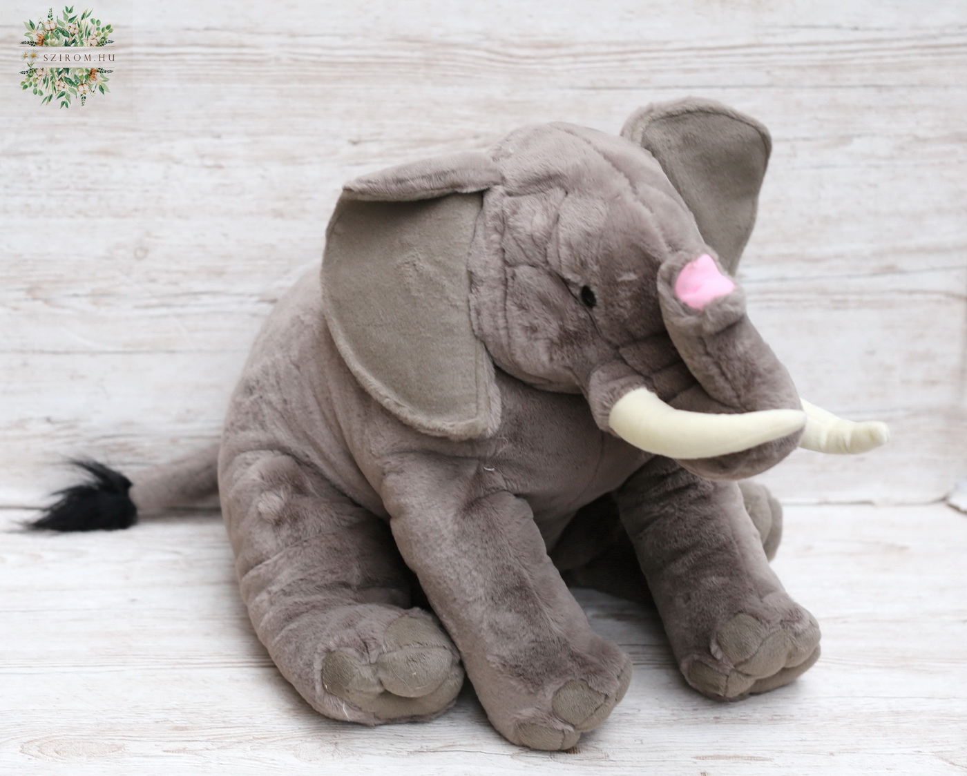 flower delivery Budapest - Plush elephant 76cm