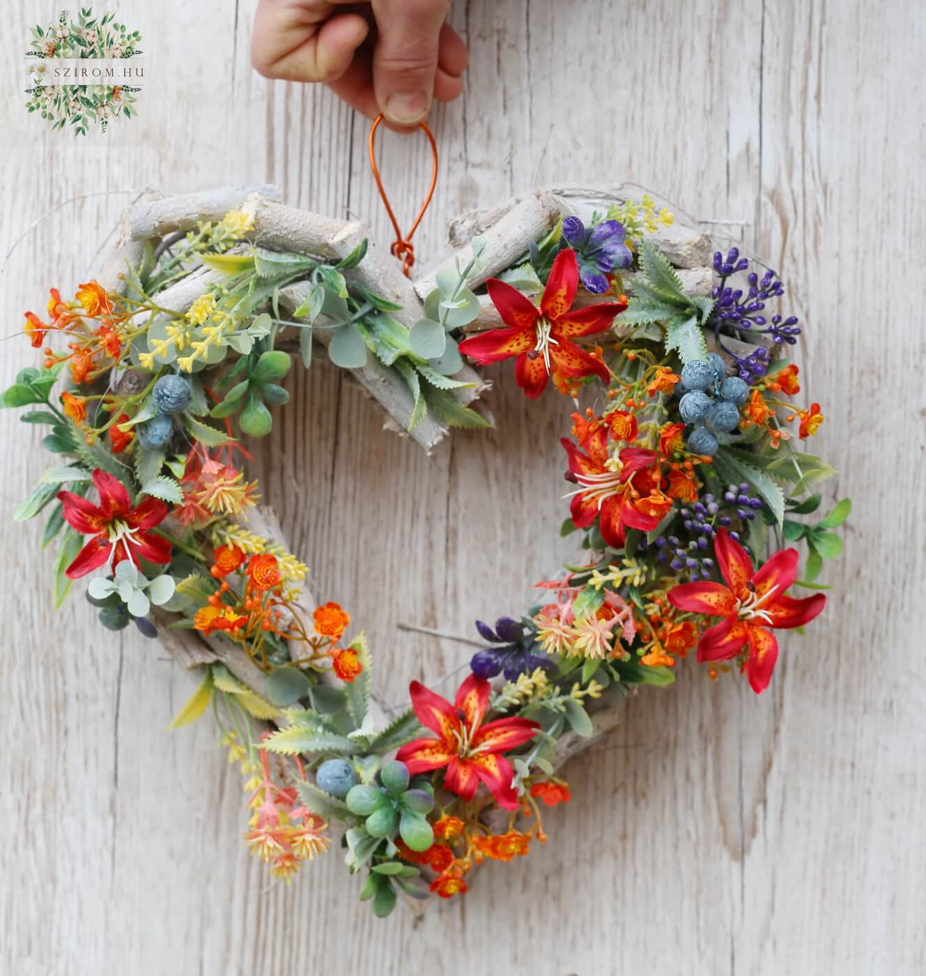 flower delivery Budapest - Door wreath