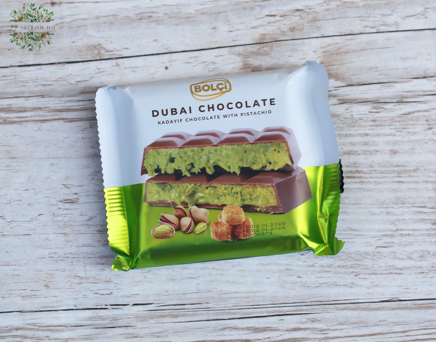 Virágküldés Budapest - Bolci Dubai csoki 100g