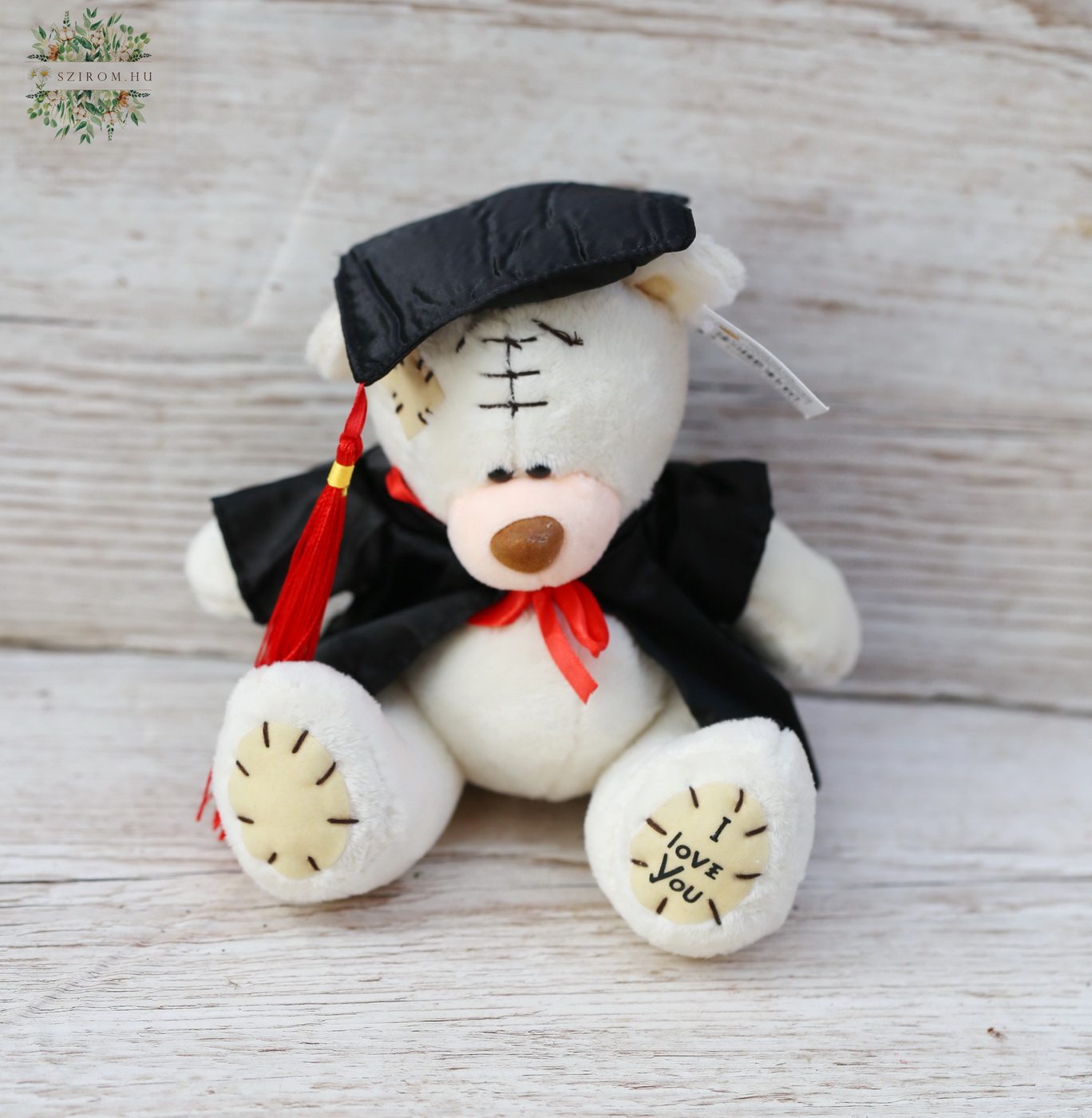 flower delivery Budapest - Graduation plush teddy 16cm