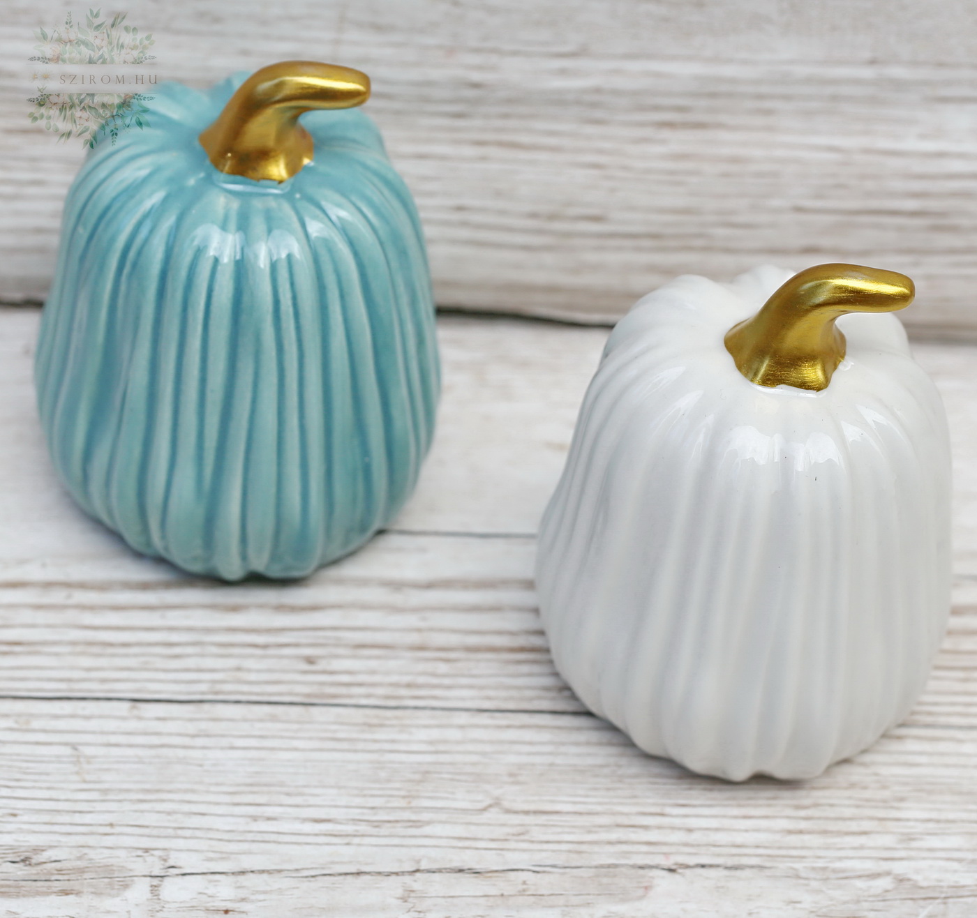 flower delivery Budapest - Ceramic punpkin  14 cm (1 piece)