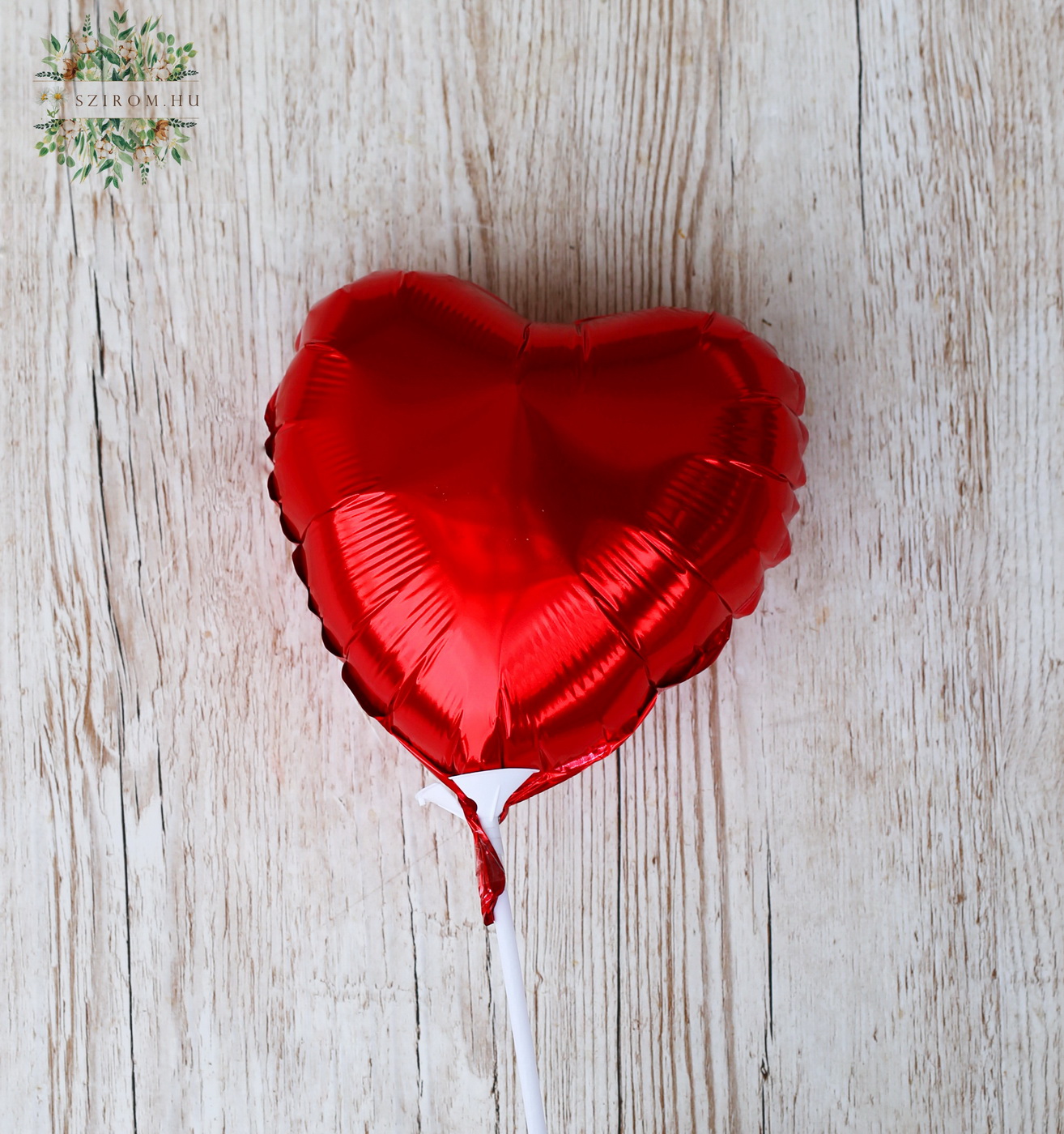 Blumenlieferung nach Budapest - Rote Ballon Herz