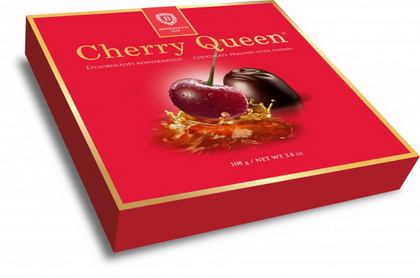 flower delivery Budapest - Cherry Queen (chocolate) 192g