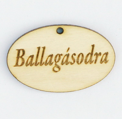Virágküldés Budapest - ballagásodra tábla (4cm)
