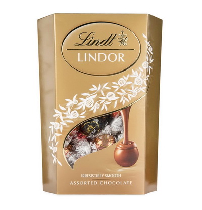 flower delivery Budapest - Lindt Lindor mixed chocolate (milk-, darkchokolate, creme and peanut) (200gr)