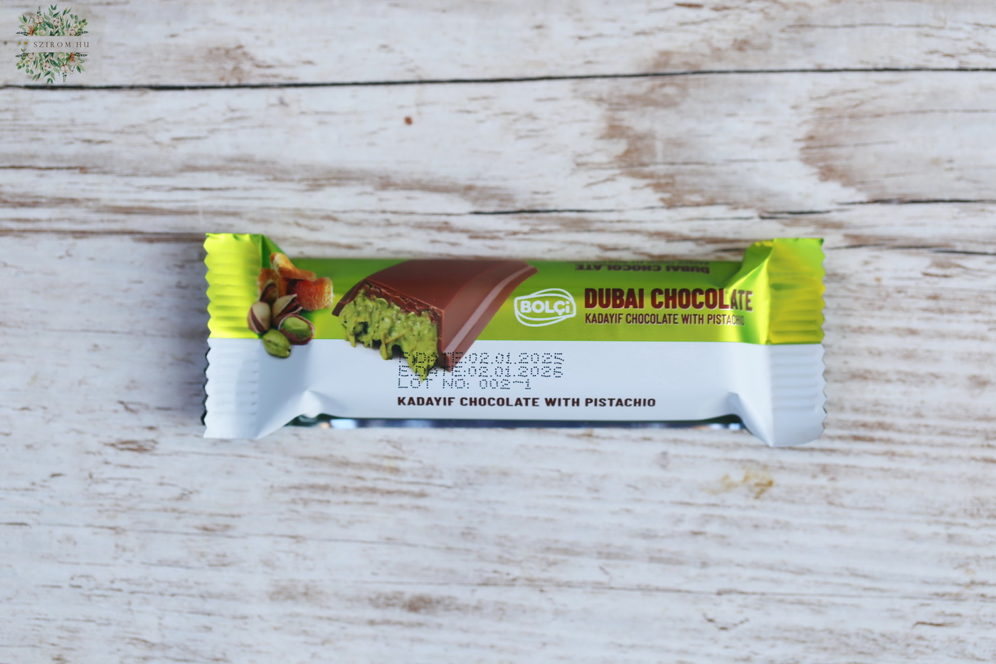 Virágküldés Budapest - Bolci Dubai csoki 30g