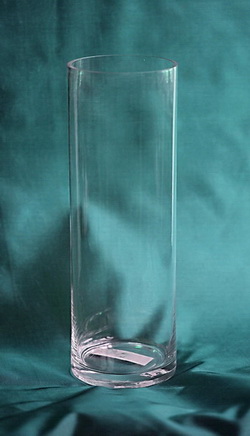 Virágküldés Budapest - széles, egyenes falú váza (40 cm)